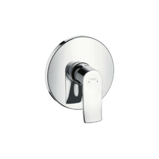 Hansgrohe Metris single lever shower mixer for concealed installation, chrome
