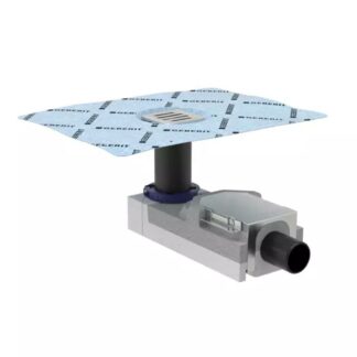 Geberit shower floor drain, for screed height at inlet 90–220 mm